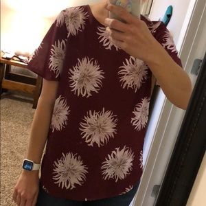 Ann Taylor Floral Top